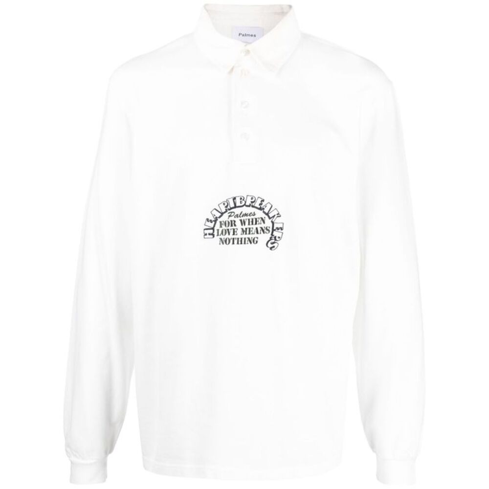 Palmes Men's Logo Organic Cotton Shirt